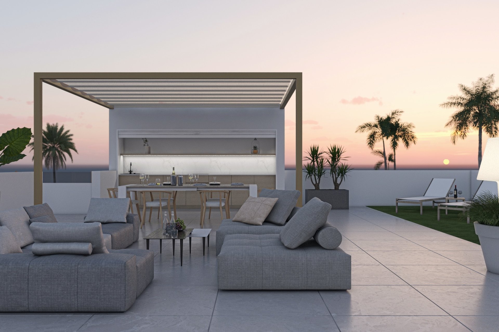 Nybyggnation - Radhus - Condado de Alhama