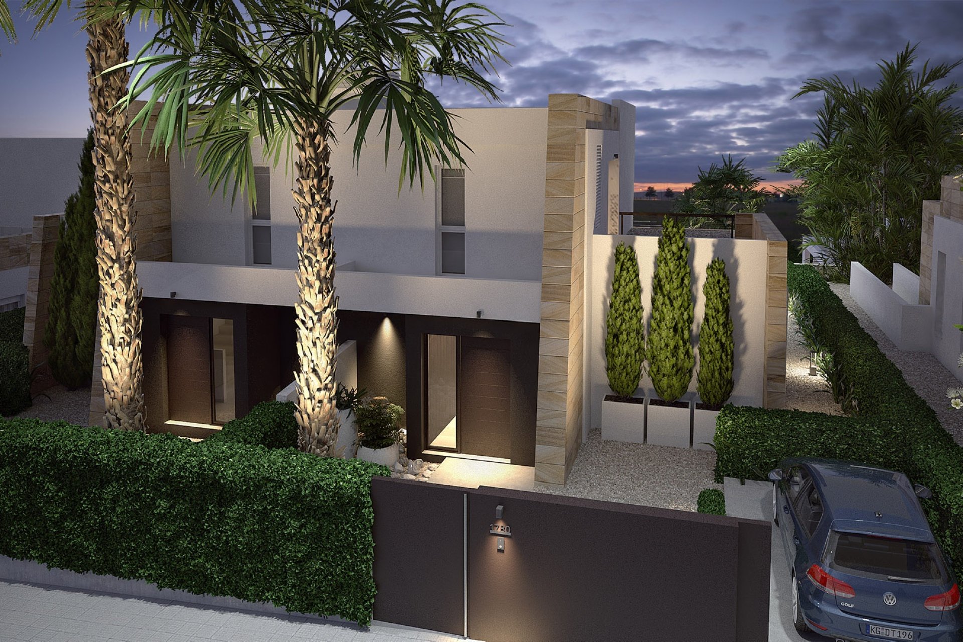 Nybyggnation - Radhus - La Finca Golf