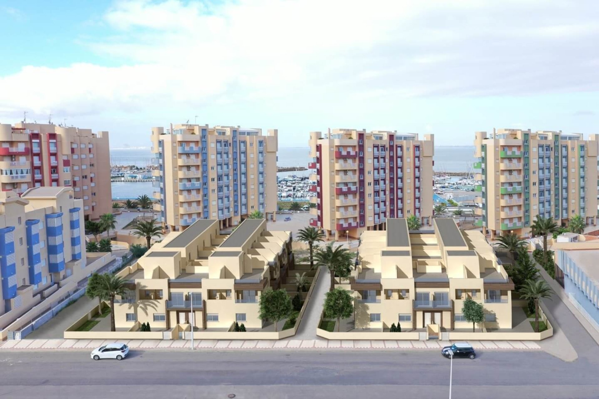 Nybyggnation - Radhus - La Manga del Mar Menor