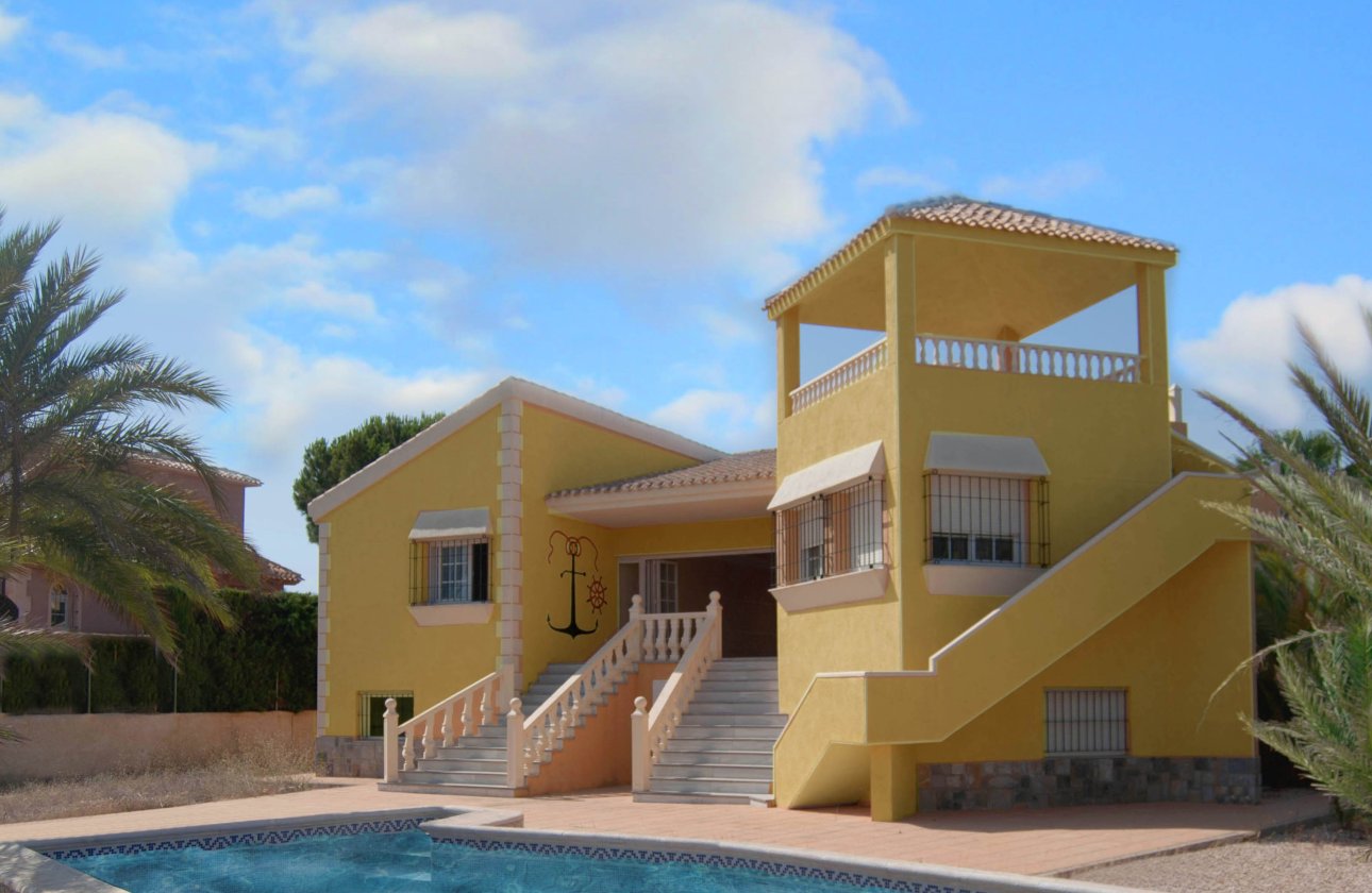 Nybyggnation - Radhus - La Manga del Mar Menor