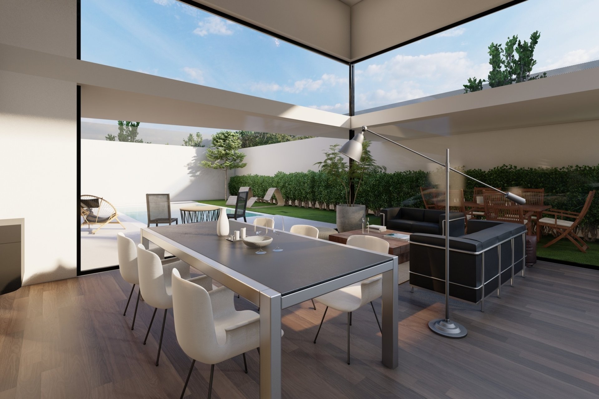 Nybyggnation - Radhus - Los Baños de Fortuna