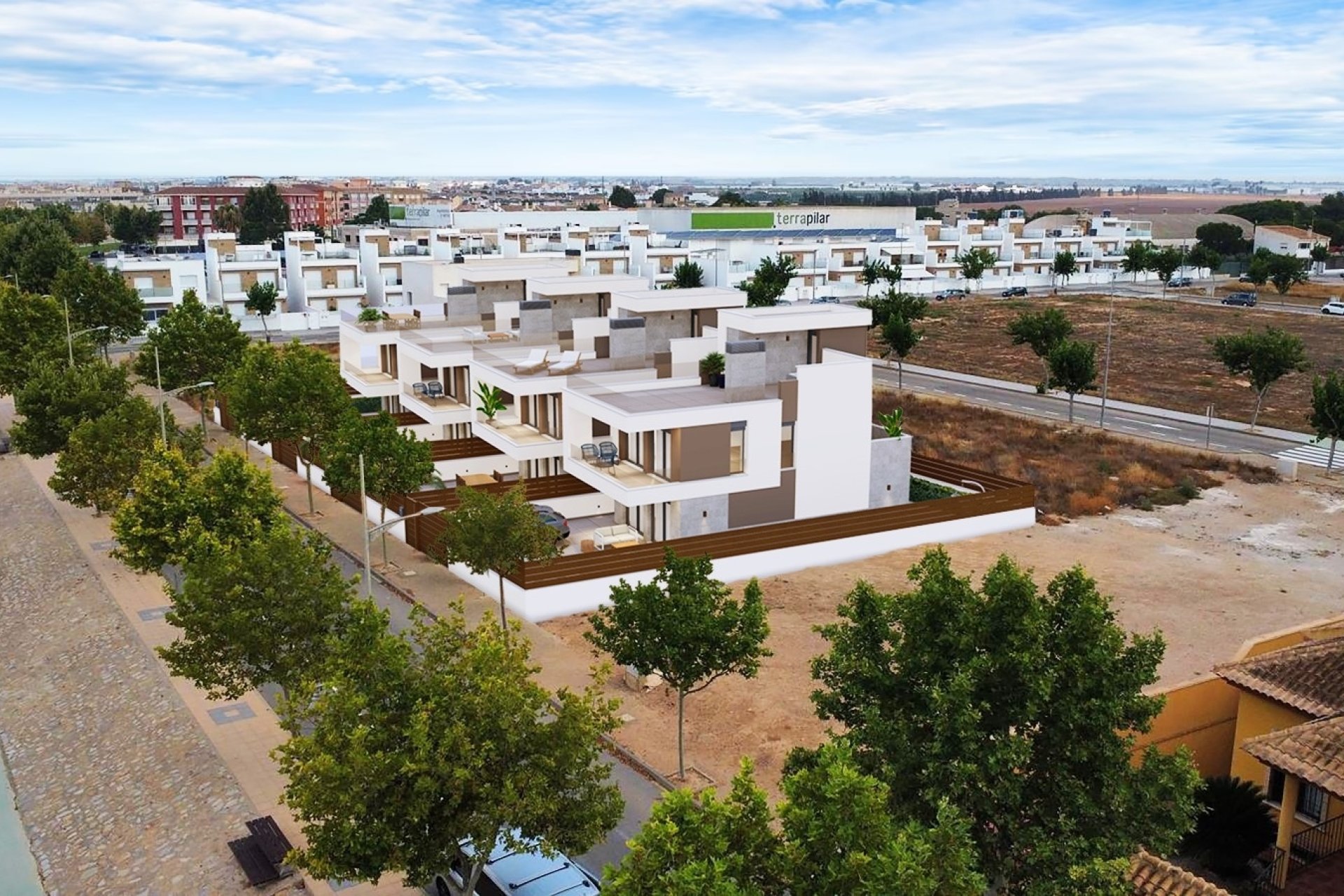 Nybyggnation - Radhus - Pilar de la Horadada