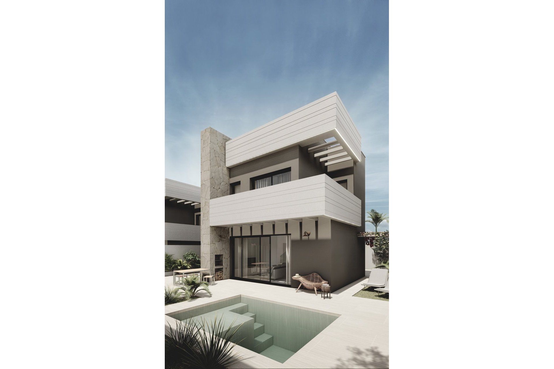 Nybyggnation - Radhus - San Juan de los Terreros