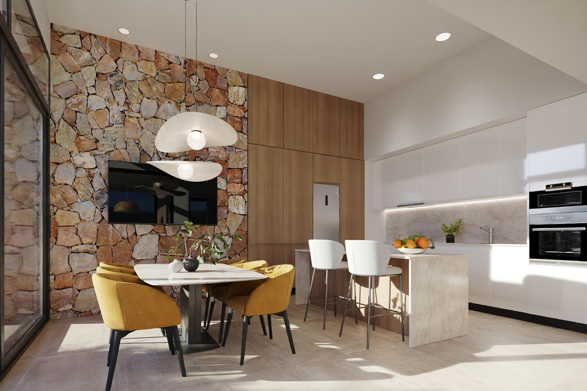 Obra nueva - Adosado - Hacienda del Alamo Golf
