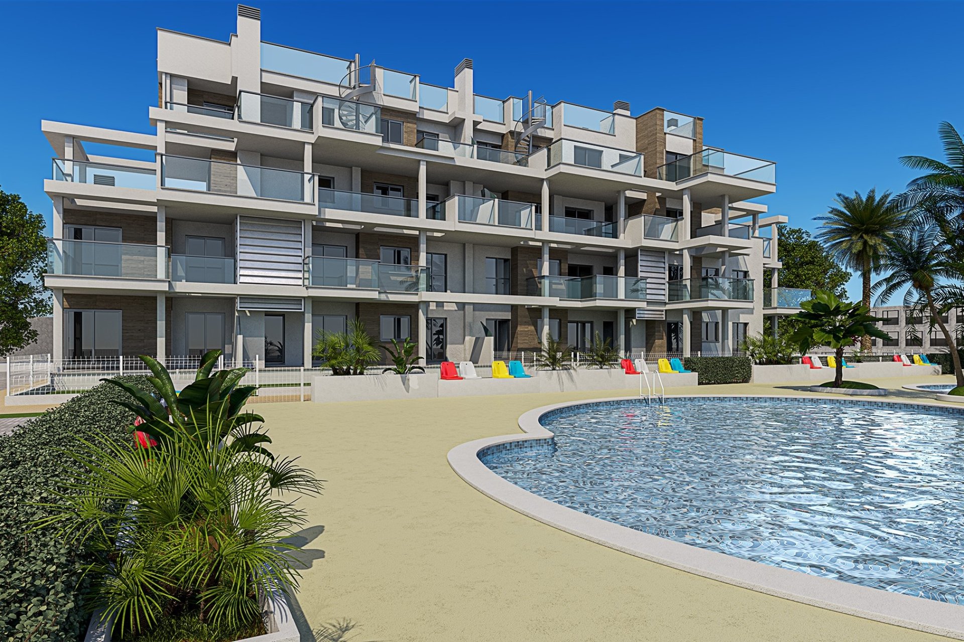 Obra nueva - Apartamento / piso - Denia
