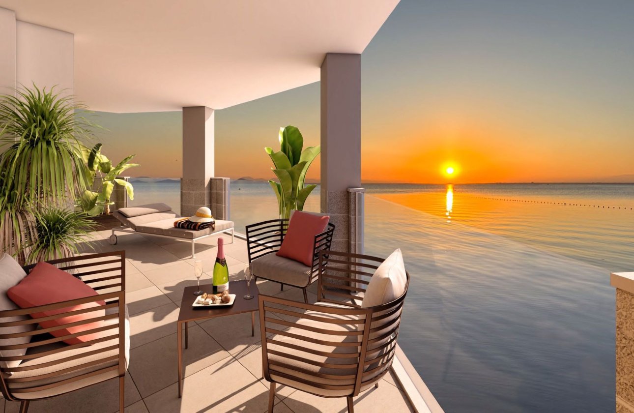 Obra nueva - Apartamento / piso - La Manga del Mar Menor