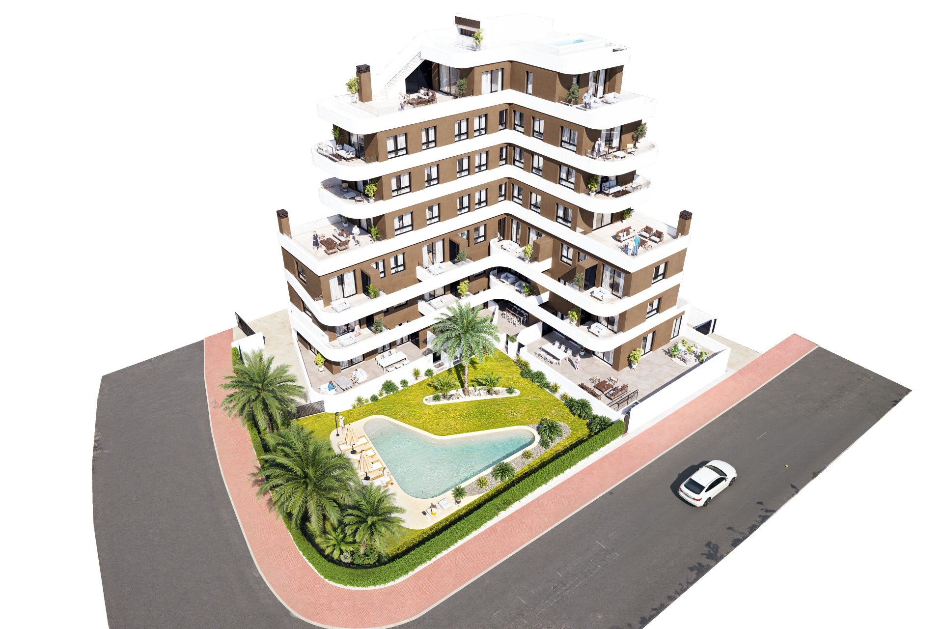 Obra nueva - Atico - Guardamar del Segura
