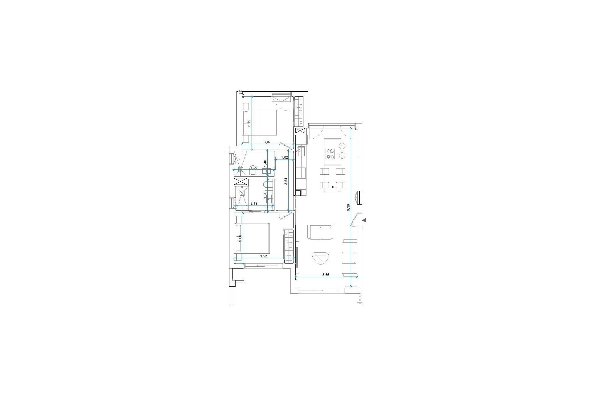 Resale - Apartment / flat - Orihuela Costa - Las Colinas Golf