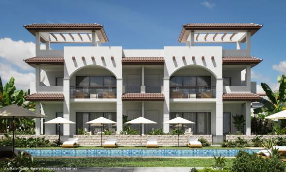 Bungalow bajo (jardín) en Ciudad Quesada