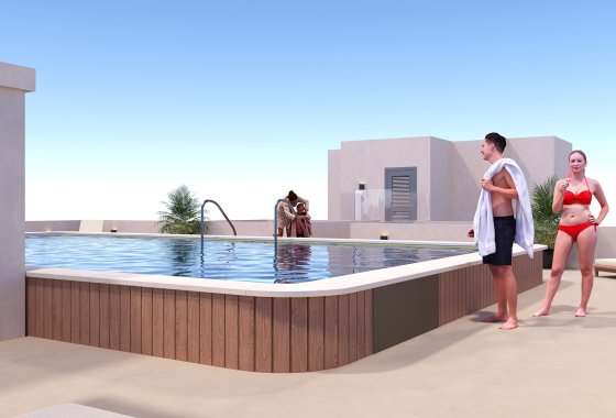Obra nueva - Apartamento / piso - San Miguel de Salinas
