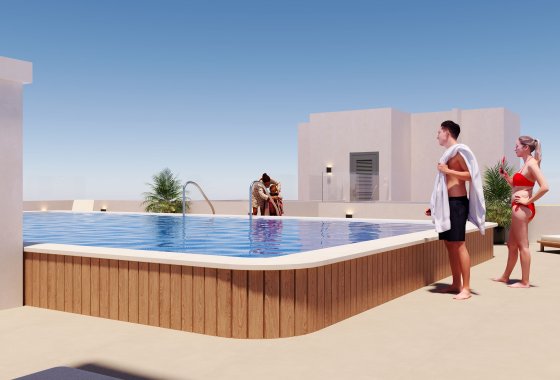 Obra nueva - Apartamento / piso - San Miguel de Salinas