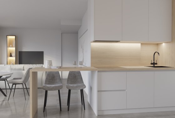 Obra nueva - Apartamento / piso - Alicante (Alacant)