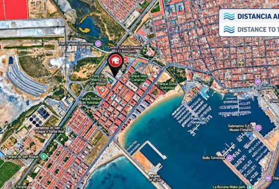 Återförsäljning - Atico - Torrevieja - Playa del Acequión