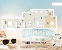 Obra nueva - Apartamento / piso - La Manga del Mar Menor
