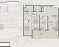 Nybyggnation - Lägenhet / lägenhet - Torre-Pacheco